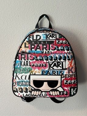 NWT Karl Lagerfeld Mini Backpack